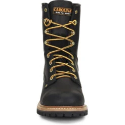 Carolina Men's Elm 8" ST Unlined Logger Slip Resist Work Boot -Black- CA1825 -Danner Shop CLA 008 ca1825
