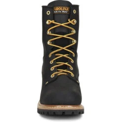 Carolina Men's Elm 8" ST Unlined Logger Slip Resist Work Boot -Black- CA825 10 Carolina Men's Elm 8" ST Unlined Logger Slip Resist Work Boot -Black- CA825 -Danner Shop CLA 008 ca825
