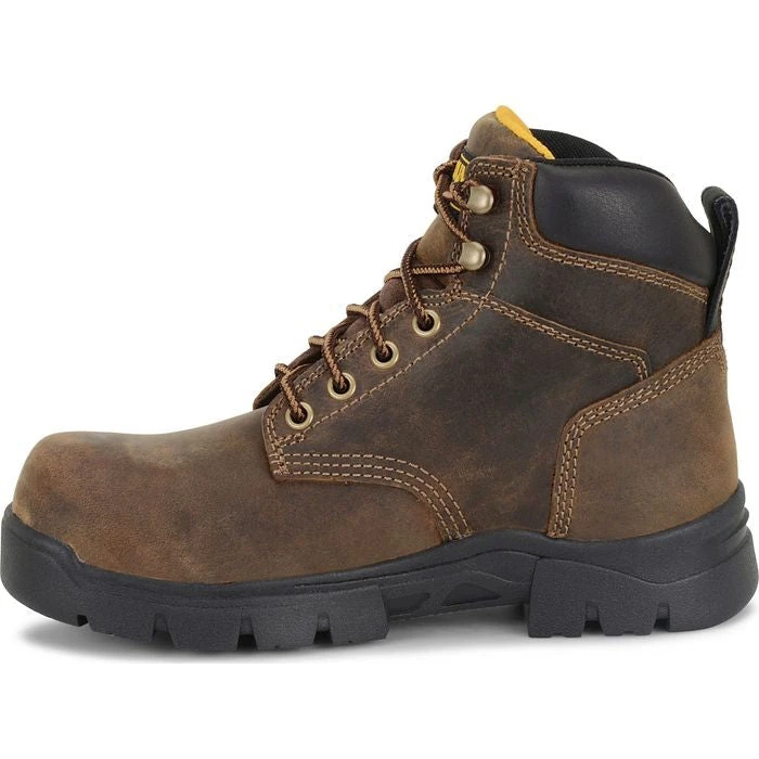 Carolina Women's Circuit 6" Comp Toe WP Slip Resist Work Boot -Brown- CA1626 3 Carolina Women's Circuit 6" Comp Toe WP Slip Resist Work Boot -Brown- CA1626 - Image 3