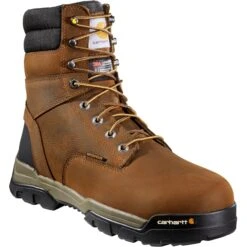 Carhartt Men's Ground Force 8" Soft Toe WP 600G Ins Work Boot- CME8047 -Danner Shop CME8347 ThreeQuarter 07f3a469 ef8a 42e0 ac44 1aa0320a3b3b