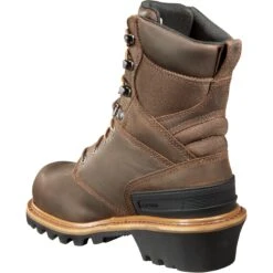 Carhartt Men's 8" Comp Toe WP Ins Climbing Work Boot - Brown - CML8369 -Danner Shop CML8369 2