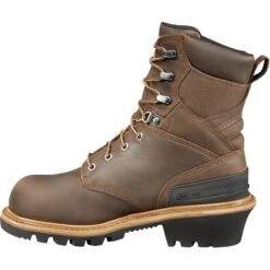 Carhartt Men's 8" Comp Toe WP Ins Climbing Work Boot - Brown - CML8369 -Danner Shop CML8369 3