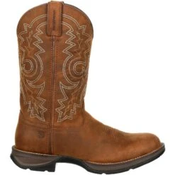 Durango Men's Rebel 12" Round Toe WP Western Boot - Brown - DDB0163 11 Durango Men's Rebel 12" Round Toe WP Western Boot - Brown - DDB0163 -Danner Shop DDB0163 profile