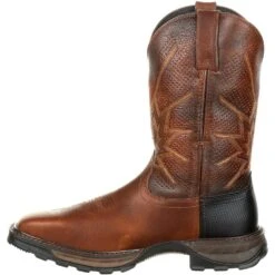 Durango Men's Maverick XP Ventilated 11" Steel Toe Western Work Boot -Danner Shop DDB0175 instep profile