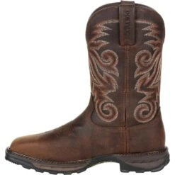 Durango Men's Maverick XP 11" Steel Toe WP Western Work Boot - DDB0206 -Danner Shop DDB0206 instep profile