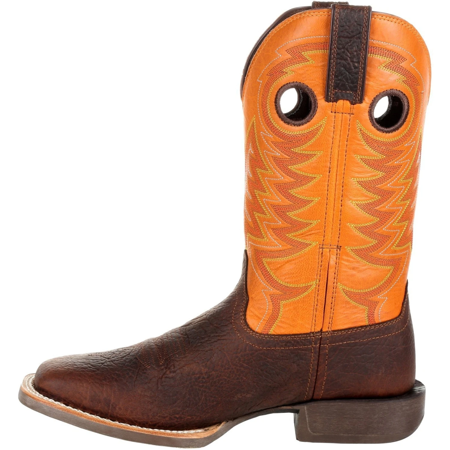 Durango Men's Rebel Pro 12" Square Toe Western Boot - Orange - DDB0230 3 Durango Men's Rebel Pro 12" Square Toe Western Boot - Orange - DDB0230 - Image 3