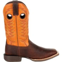 Durango Men's Rebel Pro 12" Square Toe Western Boot - Orange - DDB0230 11 Durango Men's Rebel Pro 12" Square Toe Western Boot - Orange - DDB0230 -Danner Shop DDB0230 profile