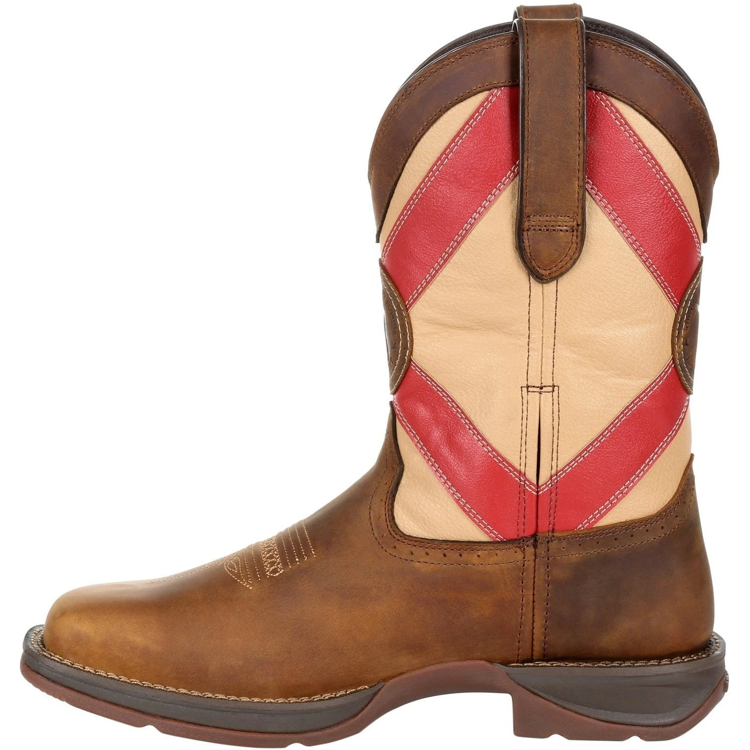 Durango Men's Rebel 11" Square Toe Western Boot - Brown - DDB0233 3 Durango Men's Rebel 11" Square Toe Western Boot - Brown - DDB0233 - Image 3