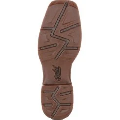 Durango Men's Rebel 11" Square Toe Western Boot - Brown - DDB0233 13 Durango Men's Rebel 11" Square Toe Western Boot - Brown - DDB0233 -Danner Shop DDB0233 outsole