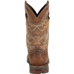 Durango Men's Rebel 11" Square Toe Western Boot- Trail Brown - DDB0271 10 Durango Men's Rebel 11" Square Toe Western Boot- Trail Brown - DDB0271 -Danner Shop DDB0271 back