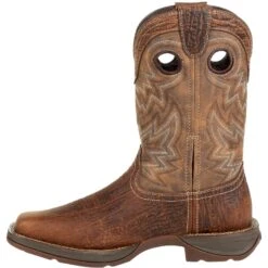 Durango Men's Rebel 11" Square Toe Western Boot- Trail Brown - DDB0271 9 Durango Men's Rebel 11" Square Toe Western Boot- Trail Brown - DDB0271 -Danner Shop DDB0271 instep profile