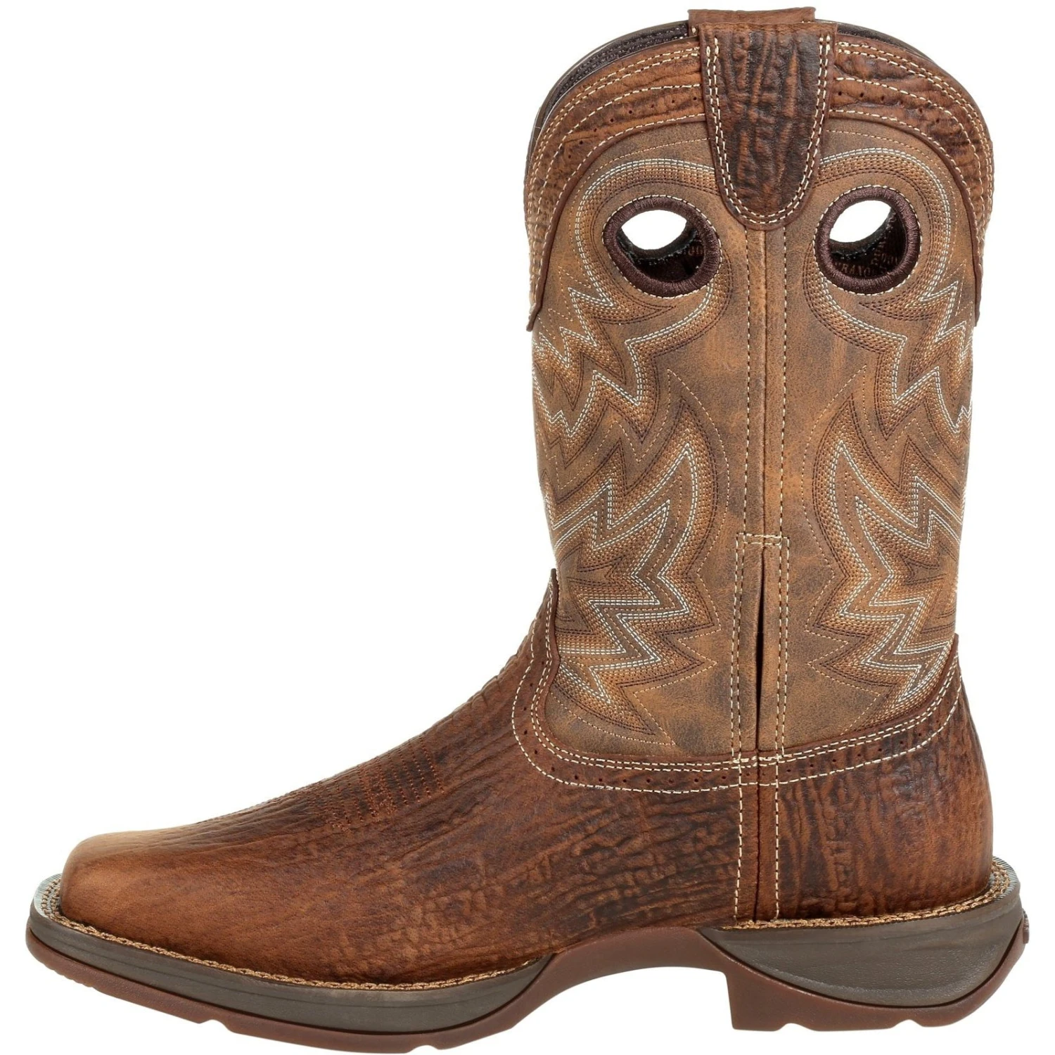 Durango Men's Rebel 11" Square Toe Western Boot- Trail Brown - DDB0271 3 Durango Men's Rebel 11" Square Toe Western Boot- Trail Brown - DDB0271 - Image 3