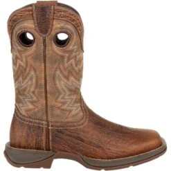Durango Men's Rebel 11" Square Toe Western Boot- Trail Brown - DDB0271 11 Durango Men's Rebel 11" Square Toe Western Boot- Trail Brown - DDB0271 -Danner Shop DDB0271 profile