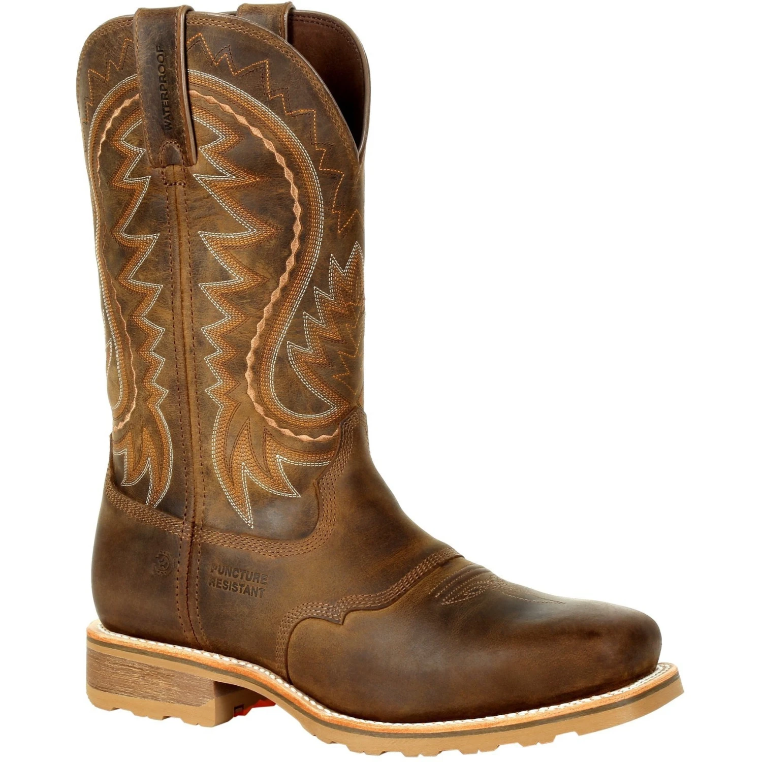 Durango Men's Maverick Pro 12" Stl Toe WP Western Work Boot - DDB0297 1 Durango Men's Maverick Pro 12" Stl Toe WP Western Work Boot - DDB0297