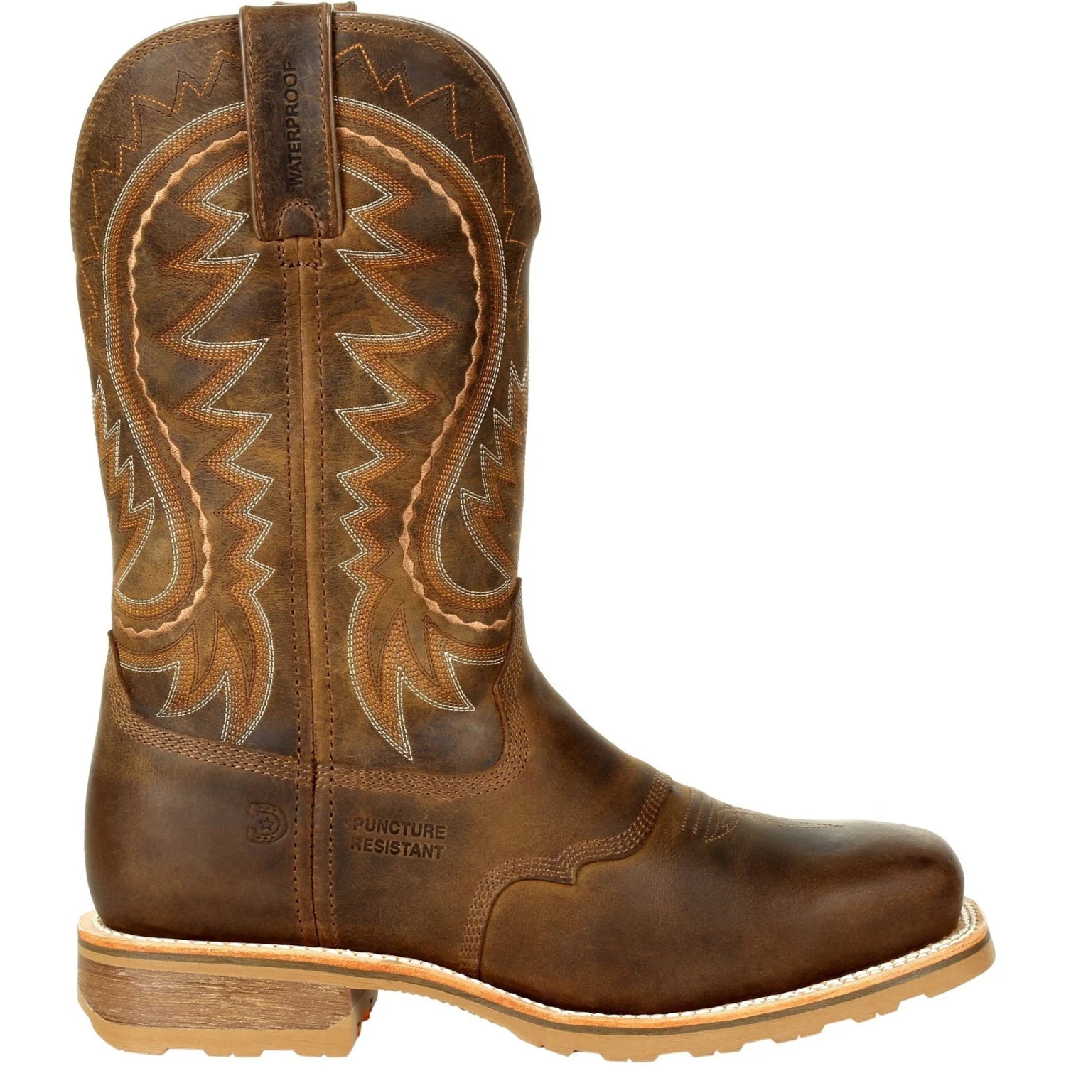 Durango Men's Maverick Pro 12" Stl Toe WP Western Work Boot - DDB0297 5 Durango Men's Maverick Pro 12" Stl Toe WP Western Work Boot - DDB0297 - Image 5