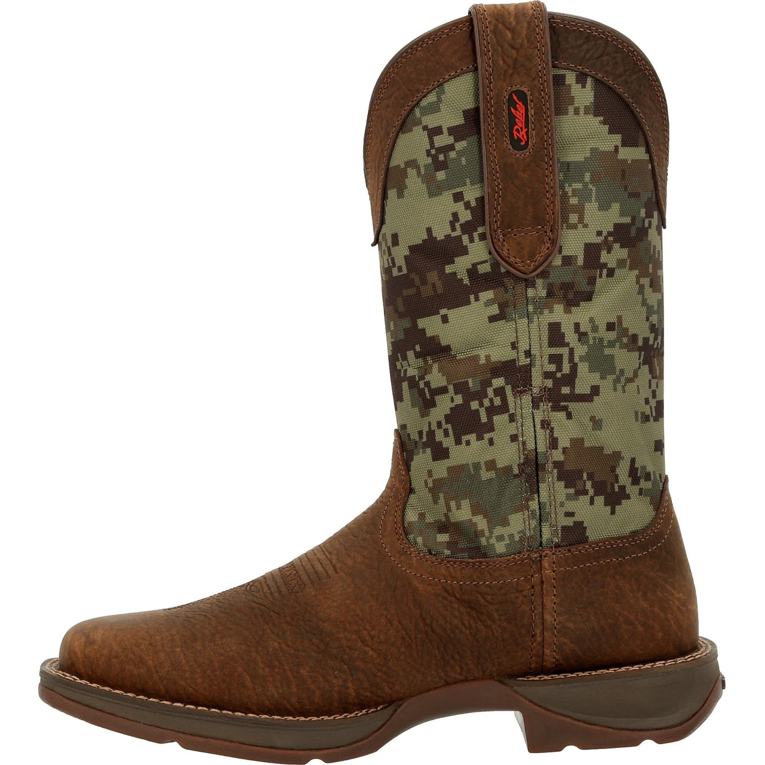 Durango Men's Rebel 12" Sqr Toe Pull-On Western Classic Boot - DDB0329 4 Durango Men's Rebel 12" Sqr Toe Pull-On Western Classic Boot - DDB0329 - Image 4