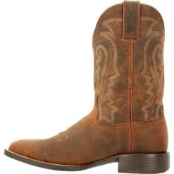 Durango Men's Westward™ 11" Square Toe Pull-On Western Boot - DDB0342 10 Durango Men's Westward™ 11" Square Toe Pull-On Western Boot - DDB0342 -Danner Shop DDB0342 instep profile