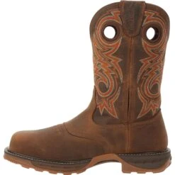 Durango Men's Maverick XP™ 11" Comp Toe WP Western Work Boot - DDB0365 10 Durango Men's Maverick XP™ 11" Comp Toe WP Western Work Boot - DDB0365 -Danner Shop DDB0365 instep profile