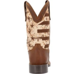 Durango Men's Westward 11" ST Western Work Boot -Camo Flag- DDB0397 -Danner Shop DDB0397 4 LARGE 85531cfd c70a 4bb5 ae16 28eaa260fa39