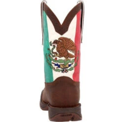 Durango Men's Rebel By Mexico Flag 11" ST Western Boot -Brown- DDB0431 -Danner Shop DDB0431 4 LARGE 223dbadf 1c22 41a0 a90f e857eb2639cc
