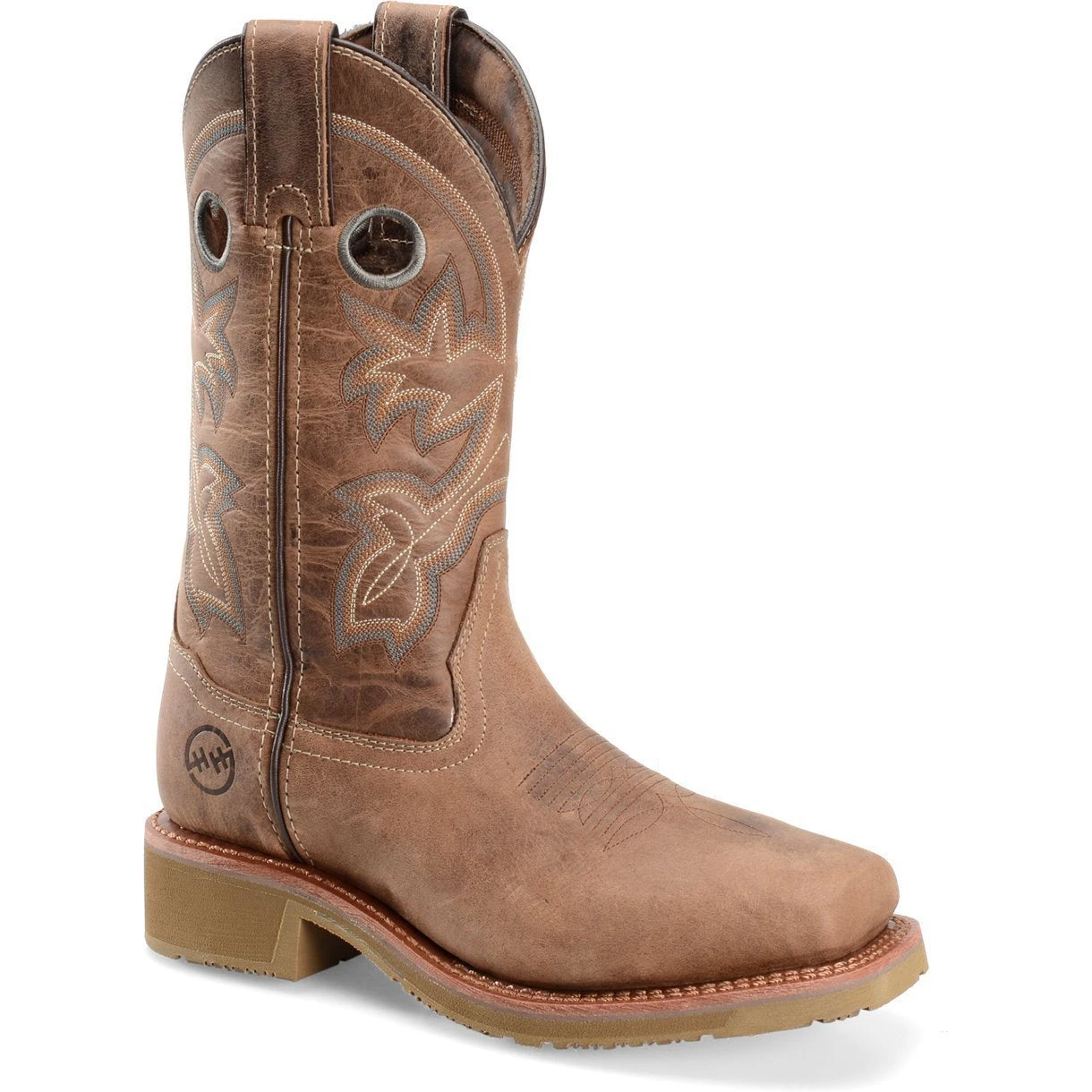 Double H Women's Haddie 11" Comp Toe Western Work Boot- Brown - DH2411 1 Double H Women's Haddie 11" Comp Toe Western Work Boot- Brown - DH2411