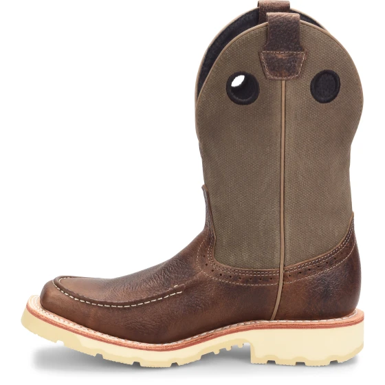 Double H Men's Claton 11" Square Toe USA Made Western Work Boot- DH4563 4 Double H Men's Claton 11" Square Toe USA Made Western Work Boot- DH4563 - Image 4