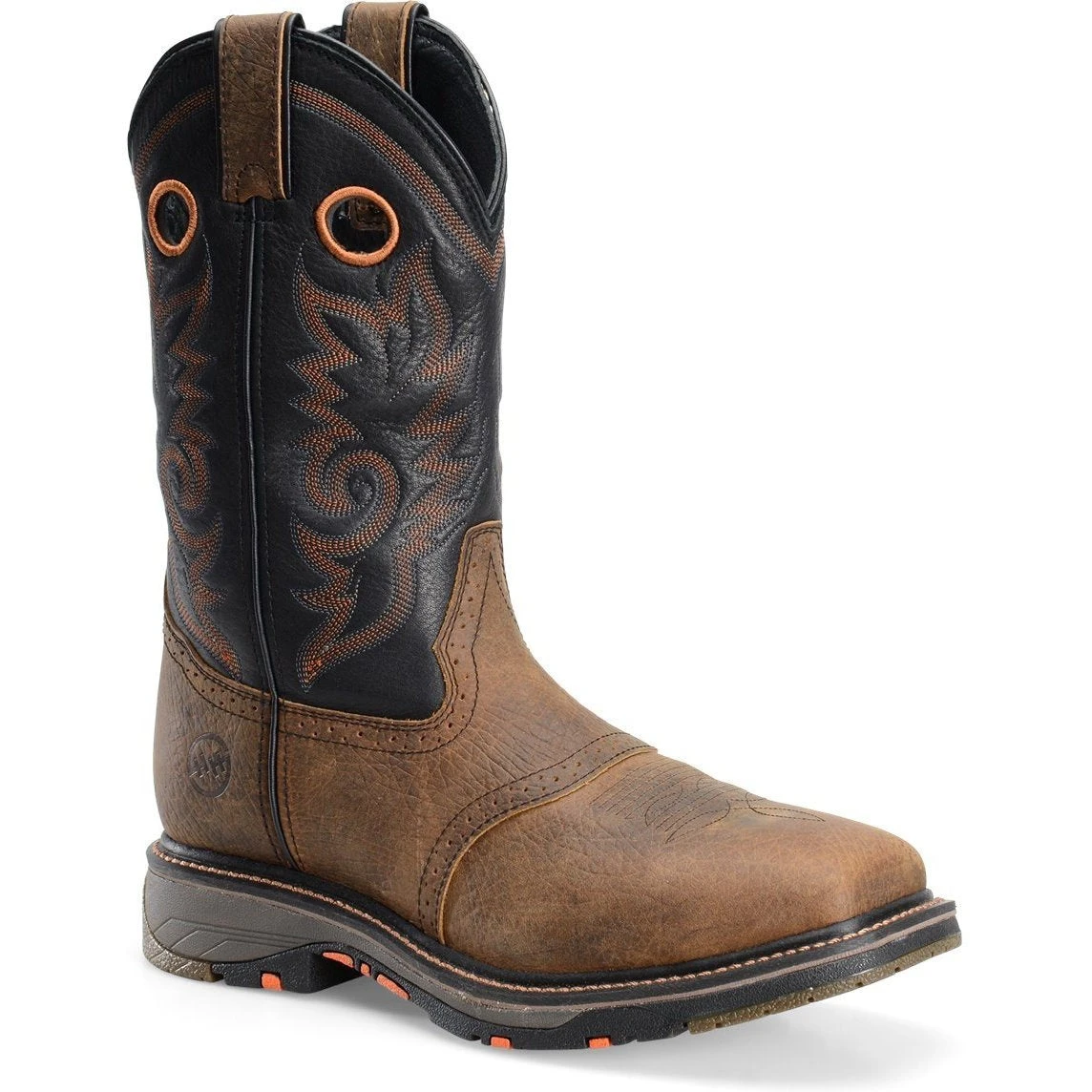 Double H Men's Isaac 13" Comp Toe Western Work Boot - Brown - DH5130 1 Double H Men's Isaac 13" Comp Toe Western Work Boot - Brown - DH5130