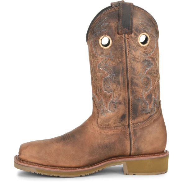Double H Men's Roy 12" Comp Toe WP Western Work Boot - Brown - DH5246 3 Double H Men's Roy 12" Comp Toe WP Western Work Boot - Brown - DH5246 - Image 3