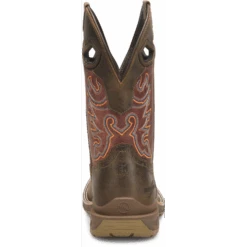Double H Men's Alridge 11" Square Toe Western Work Boot- Brown- DH5369 -Danner Shop DH5369 500xauto Heel