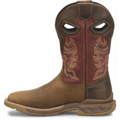 Double H Men's Alridge 11" Square Toe Western Work Boot- Brown- DH5369 -Danner Shop DH5369 500xauto Instep