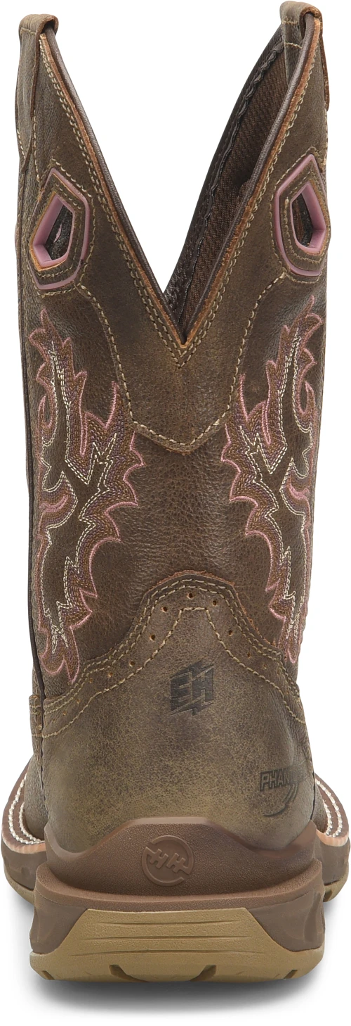 Double H Women's Phantom Rider 10" Square Toe Western Work Boot DH5373 3 Double H Women's Phantom Rider 10" Square Toe Western Work Boot DH5373 - Image 3
