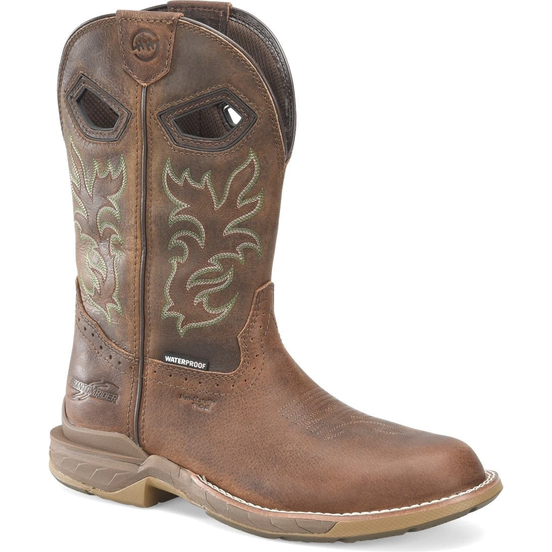 Double H Men's Phantom Rider 11" WP Comp Toe Work Boot -Brown- DH5383 1 Double H Men's Phantom Rider 11" WP Comp Toe Work Boot -Brown- DH5383