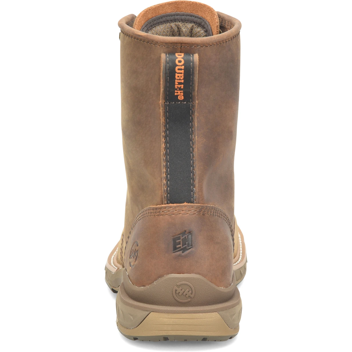 Double H Men's Raid 8" Slip Resist U Toe Lacer Work Boot -Brown- DH5394 4 Double H Men's Raid 8" Slip Resist U Toe Lacer Work Boot -Brown- DH5394 - Image 4