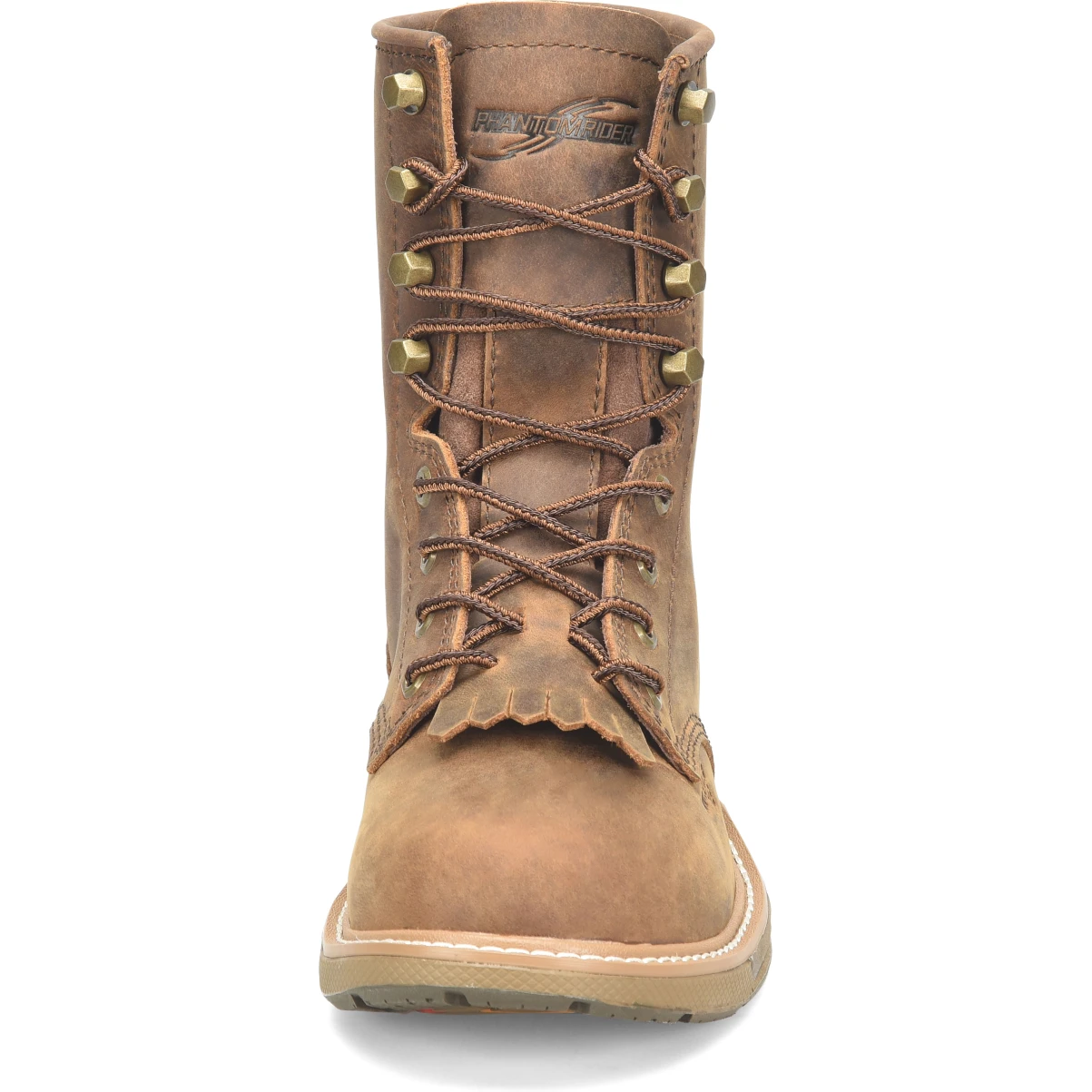 Double H Men's Raid 8" Slip Resist U Toe Lacer Work Boot -Brown- DH5394 3 Double H Men's Raid 8" Slip Resist U Toe Lacer Work Boot -Brown- DH5394 - Image 3