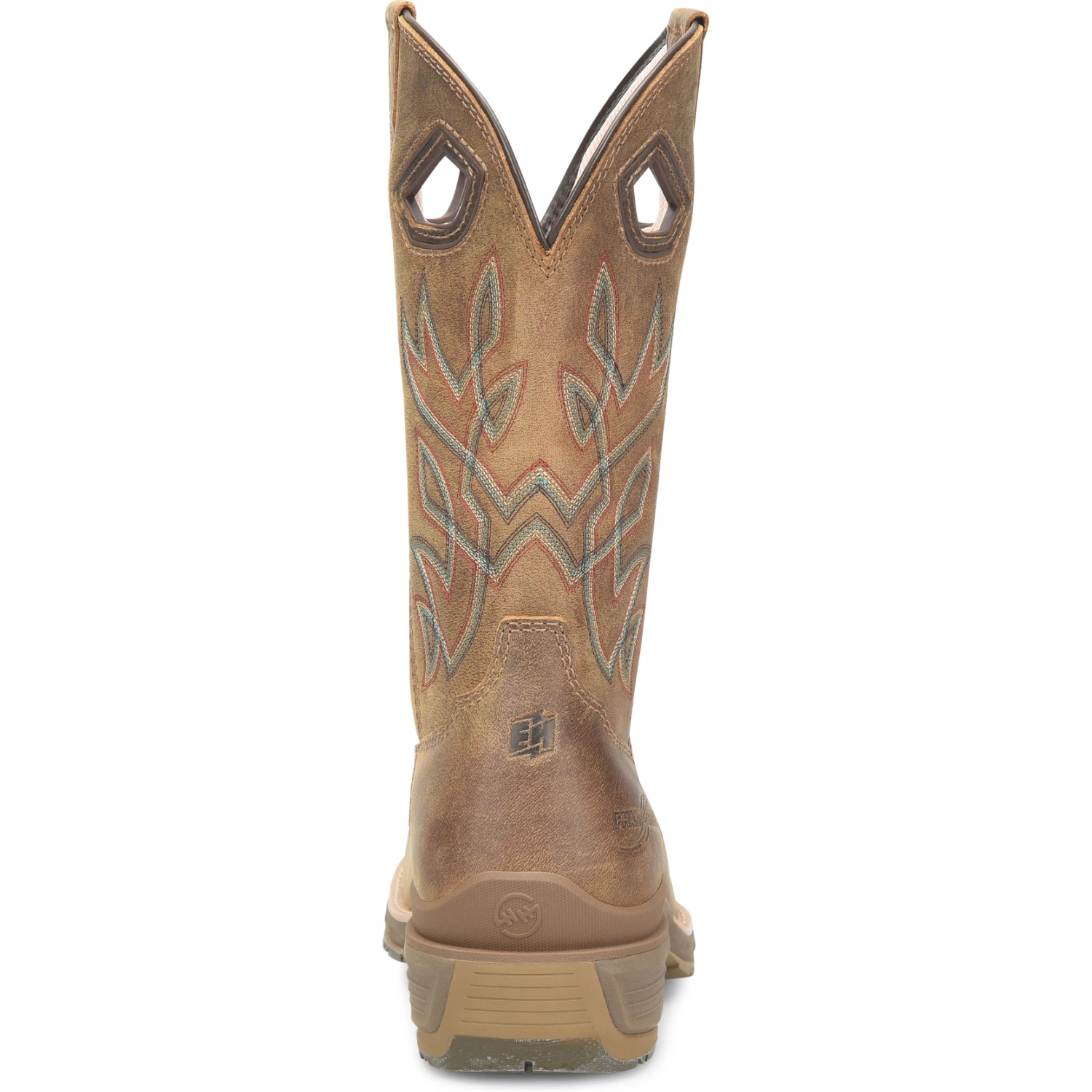 Double H Men's Cleave 12" Comp Toe WP Western Work Boot - Brown - DH5422 4 Double H Men's Cleave 12" Comp Toe WP Western Work Boot - Brown - DH5422 - Image 4