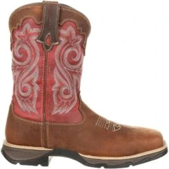 Durango Women's Lady Rebel 10" Comp Toe WP Western Work Boot - DRD0220 11 Durango Women's Lady Rebel 10" Comp Toe WP Western Work Boot - DRD0220 -Danner Shop DRD0220 profile