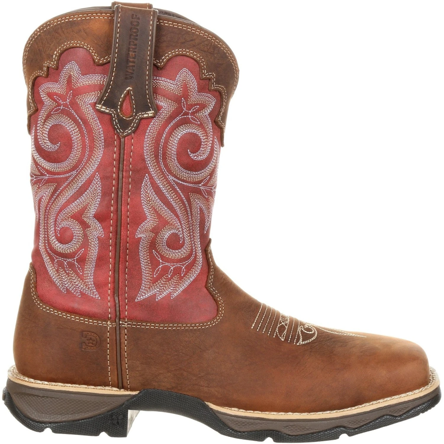 Durango Women's Lady Rebel 10" Comp Toe WP Western Work Boot - DRD0220 5 Durango Women's Lady Rebel 10" Comp Toe WP Western Work Boot - DRD0220 - Image 5