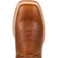 Durango Women's Arena Pro 12" Square Toe Western Boot Chestnut DRD0380 -Danner Shop DRD0380 birdseye