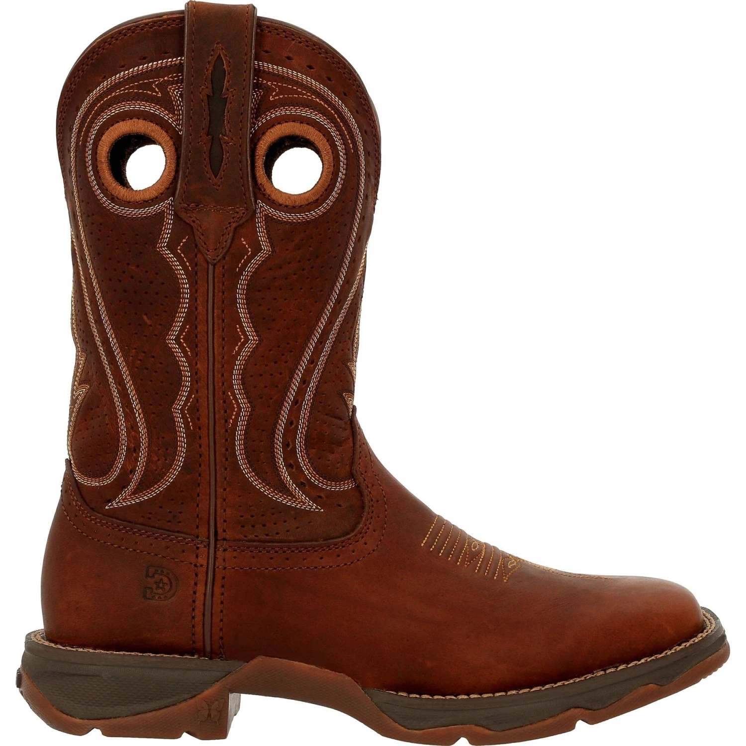 Durango Women's Lady Rebel™ 11" Sqr Toe Pull-On Western Boot - DRD0407 2 Durango Women's Lady Rebel™ 11" Sqr Toe Pull-On Western Boot - DRD0407 - Image 2