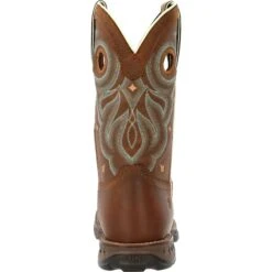 Durango Women's Maverick 10" Soft Toe WP Western Work Boot - DRD0417 9 Durango Women's Maverick 10" Soft Toe WP Western Work Boot - DRD0417 -Danner Shop DRD0417 back