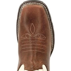 Durango Women's Maverick 10" Steel Toe WP Western Work Boot - DRD0418 -Danner Shop DRD0418 birdseye