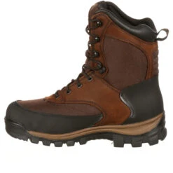 Rocky Men's Core 8" WP 800G Ins Outdoor Boot - Brown - FQ0004753 -Danner Shop FQ0004753 instep profile
