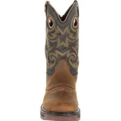Georgia Men's Carbo-Tec LT 11" Pull-On WP Western Boot -Brown- GB00266 -Danner Shop GB00266 4