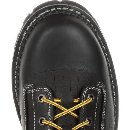 Georgia Men's Amp LT Low-Heel Logger 9" WP Work Boot - Black - GB00271 2 Georgia Men's Amp LT Low-Heel Logger 9" WP Work Boot - Black - GB00271 - Image 2