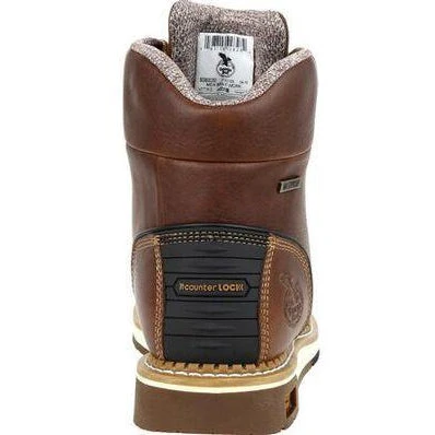 Georgia Men's AMP LT Wedge Steel Toe WPWork Boot - Brown - GB00351 5 Georgia Men's AMP LT Wedge Steel Toe WPWork Boot - Brown - GB00351 - Image 5