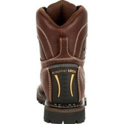 Georgia Women's AMP LT Logger Alloy Toe WP Work Boot - Brown - GB00428 11 Georgia Women's AMP LT Logger Alloy Toe WP Work Boot - Brown - GB00428 -Danner Shop GB00428 5