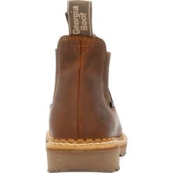 Georgia Women's Giant Revamp 5" WP Pull-On Chelsea Boot Brown- GB00432 -Danner Shop GB00432 back