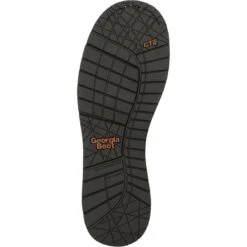 Georgia Men's AMP LT Wedge 6" Moc Toe WP Work Boot - Black - GB00475 -Danner Shop GB00475 outsole