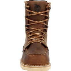 Georgia Men's Wedge 8" WP Soft Toe Slip Resist Work Boot -Brown- GB00532 -Danner Shop GB00532 3 LARGE 5a9fdeaf a040 43bc 8a19 c62a2270a846