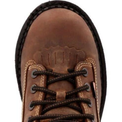 Georgia Men's Usa Logger 9" WP Comp Toe Work Boot - Crazy - GB00540 -Danner Shop GB00540 6 LARGE e3848023 148f 47f6 86f3 9c09a9114071